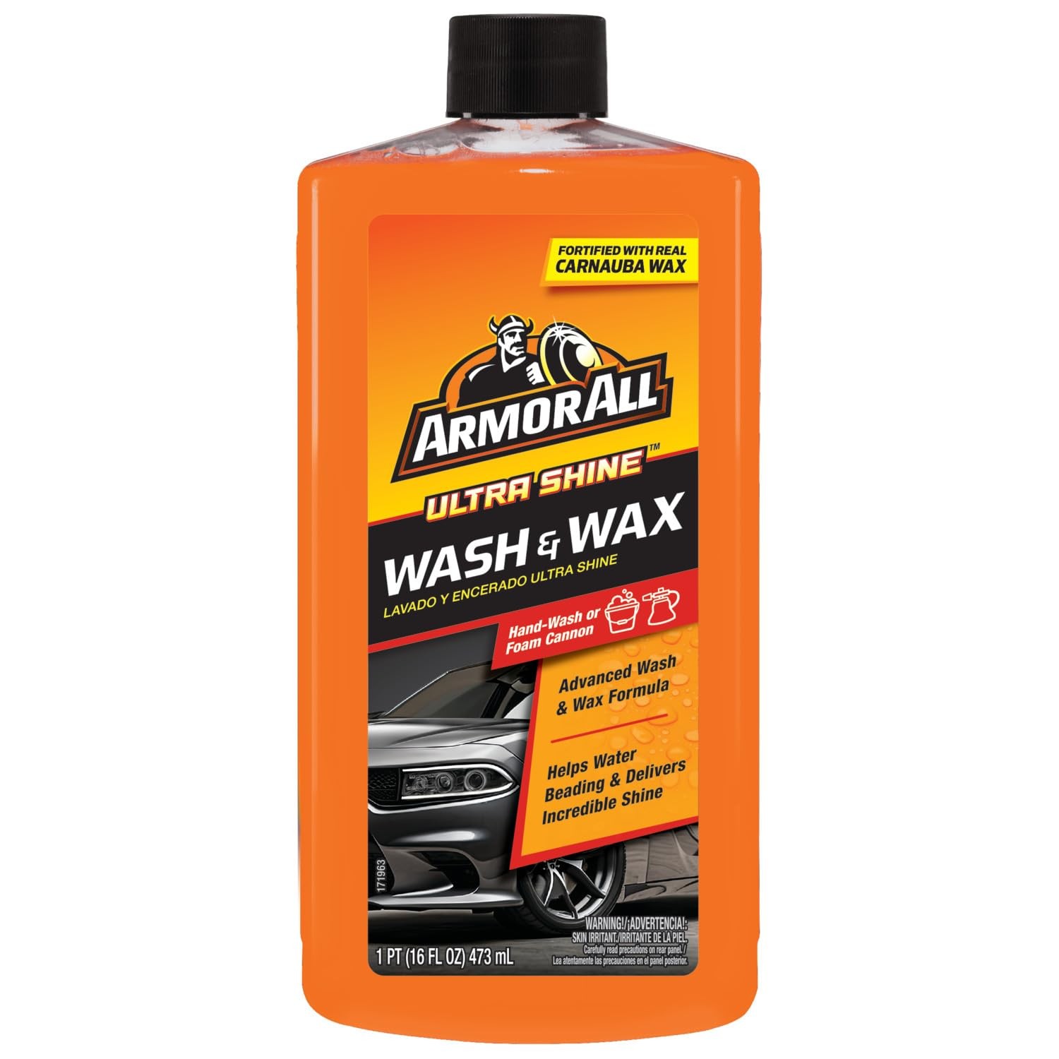 Armor All Ultra Shine Car Wash and Wax, Car Wax and Cleaner for Cars, Trucks and