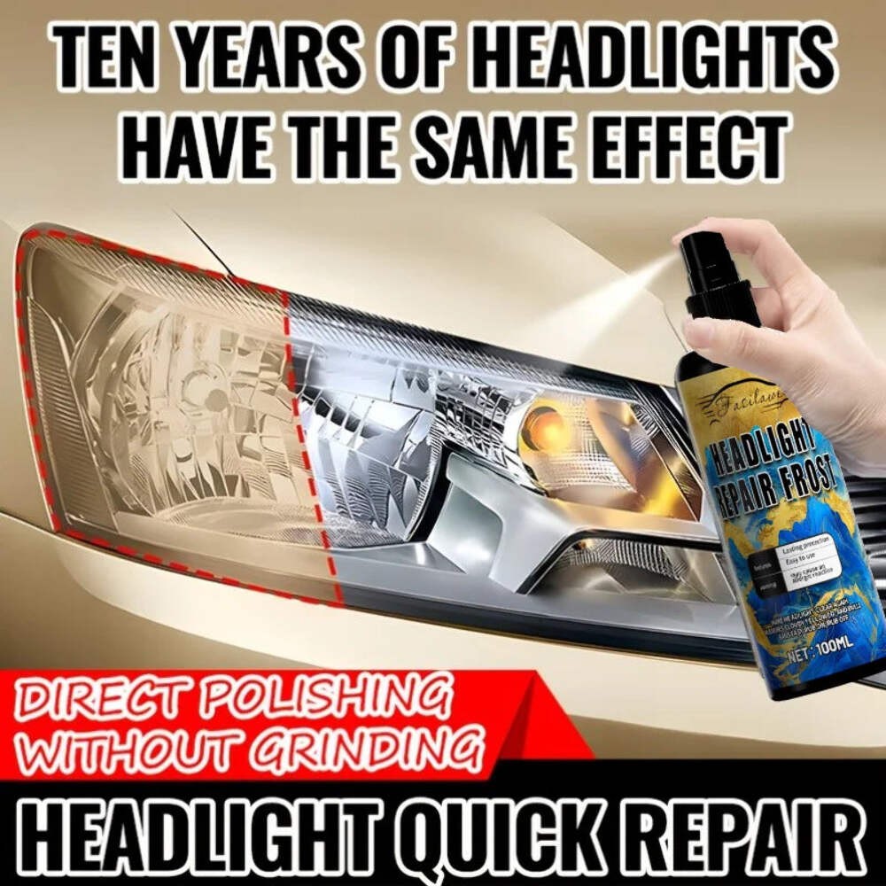 Car headlight repair liquid antioxidant/polishing agent remove scratches SUV