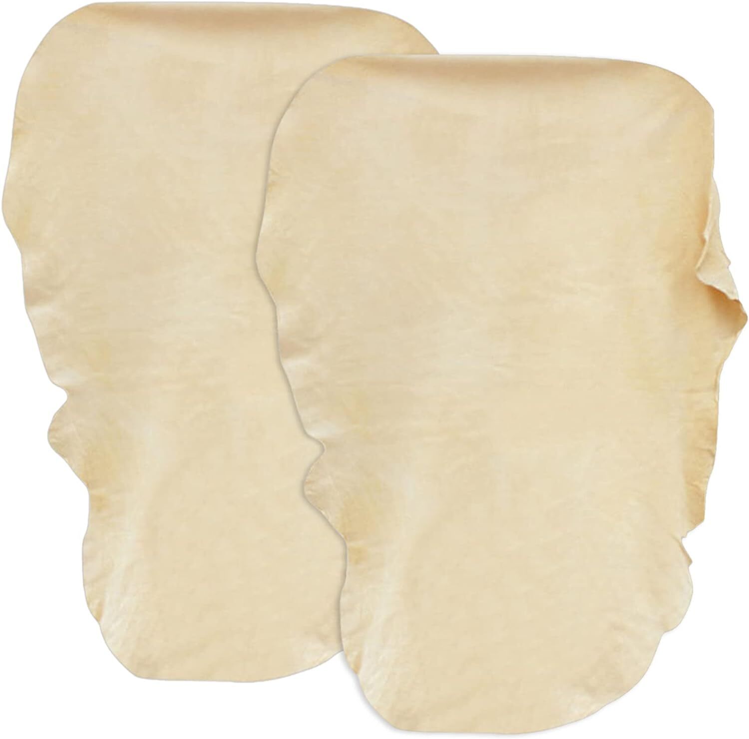 2Pcs Car Cleaning Cloth Natural Chamois Leather Wash Drying Towel Absorbent Rag