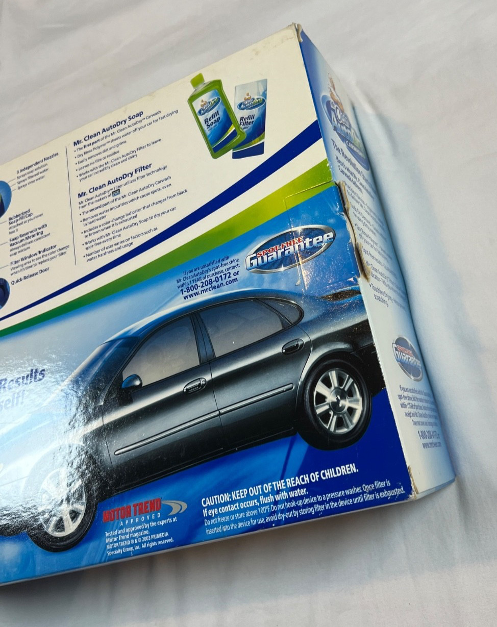 Mr. Clean Auto Dry Spot-Free New Clean Shine Car Wash Spray System Starter Kit