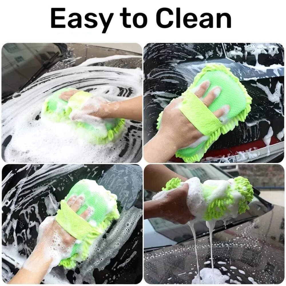 Microfiber Car Care Wash Sponge Cleaning Car Detailing Washing