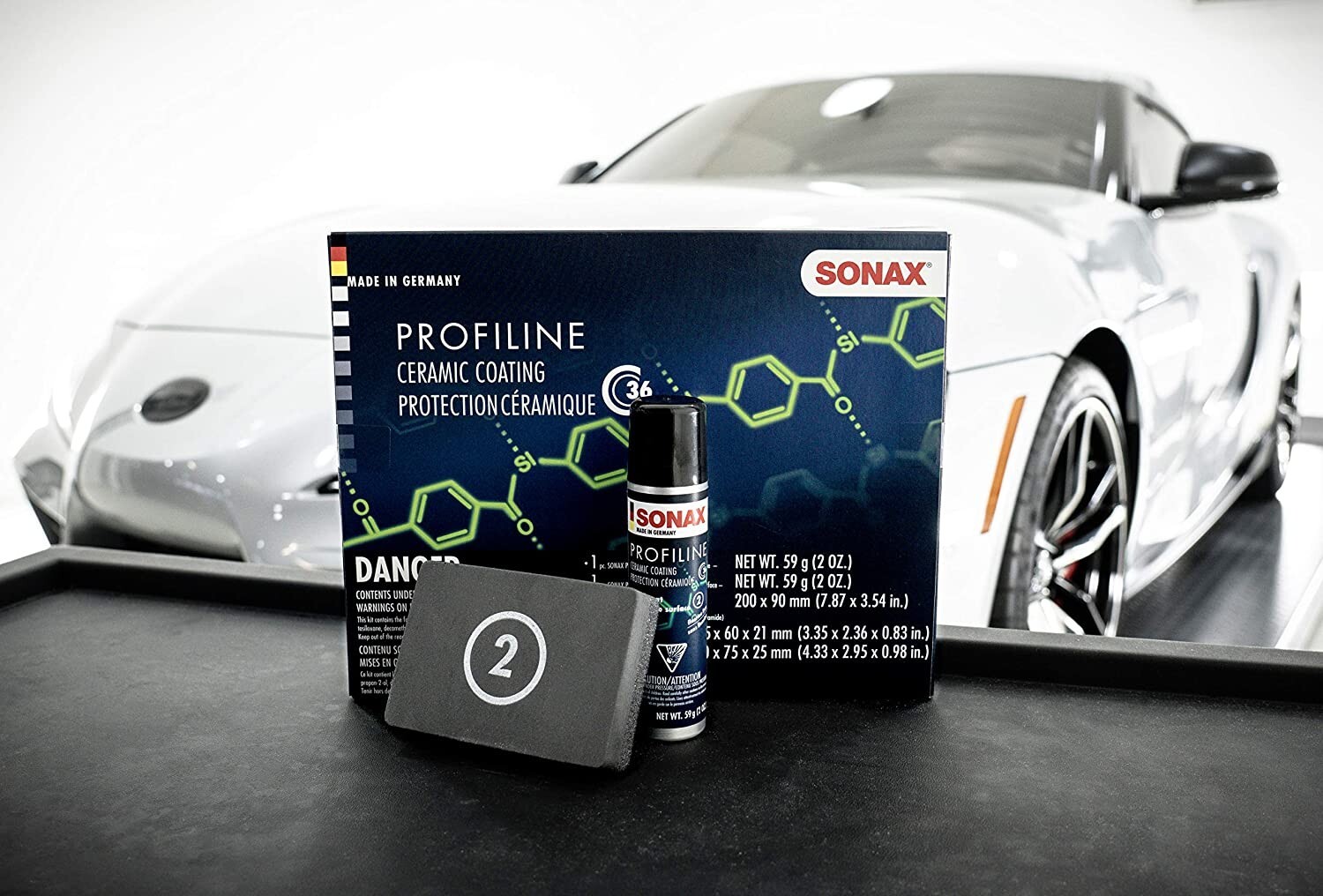 SONAX Ceramic Coating Kit CC36 – one of the best car cleaning kits