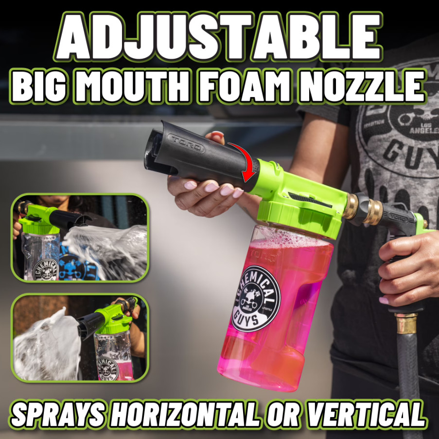 Chemical Guys TORQ Foam Blaster 6 Foam Wash Gun Car Wash Sprayer Cannon