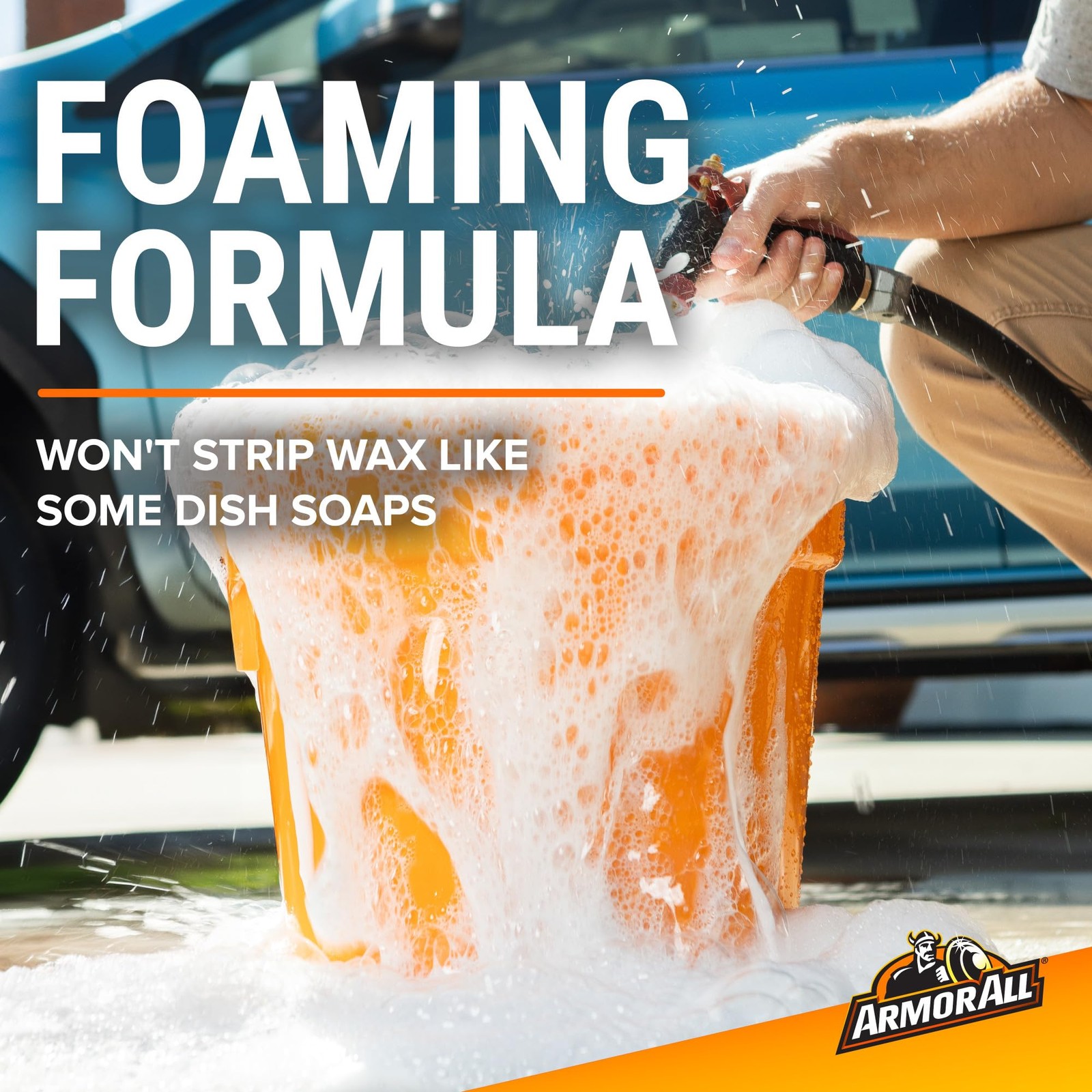 Armor All Car Wash Soap, Powerful 24 Fl Oz (Pack of 1), Multicolor