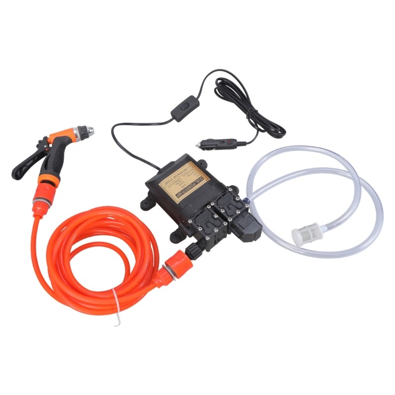 12V Double Pump High Pressure Car Cleaning System Easy To Use for Home Garages