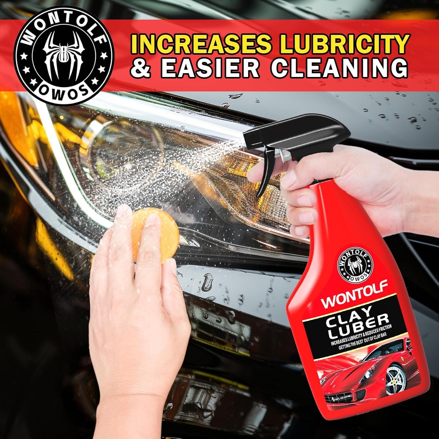 Car Clay Bars and Lubricant Kit – Professional Detailing for Auto Lovers