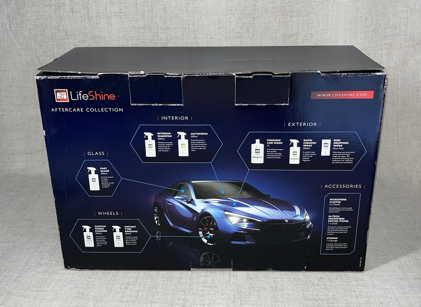 Auto Glym Life Shine Aftercare Collection Complete Kit – Car Care / Cleaning