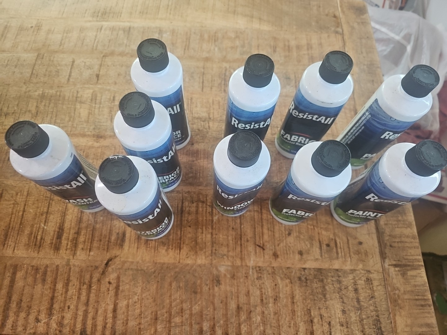 ResistAll NG Customer Care Kit Vehicle Car Cleaner Renewer Protector 10 bottles