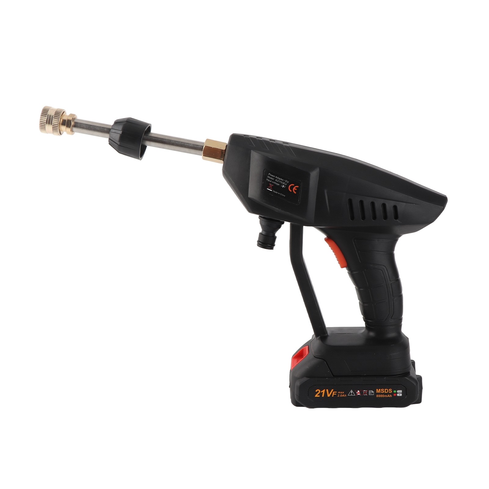 Cordless Pressure Washer 120PSI Portable Pressure Cleaner Handheld With Battery
