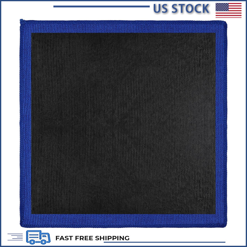 Clay Towel 12×12 Inch Blue Microfiber Cloth Car Detailing Color: Blue