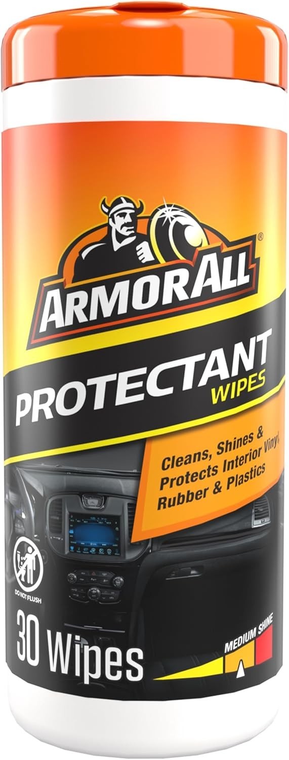 Armor All Car Wash Wipes For Interior Detail Surface Ultra Shine Cleaner Protect
