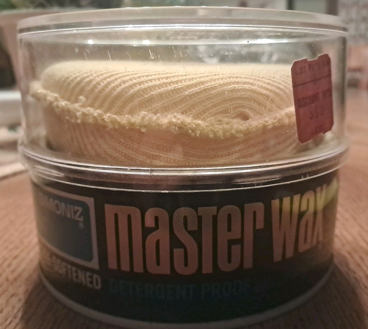 Vintage Simoniz Master Auto Cleaner / Wax 14 Oz NOS Sealed Detergent Proof