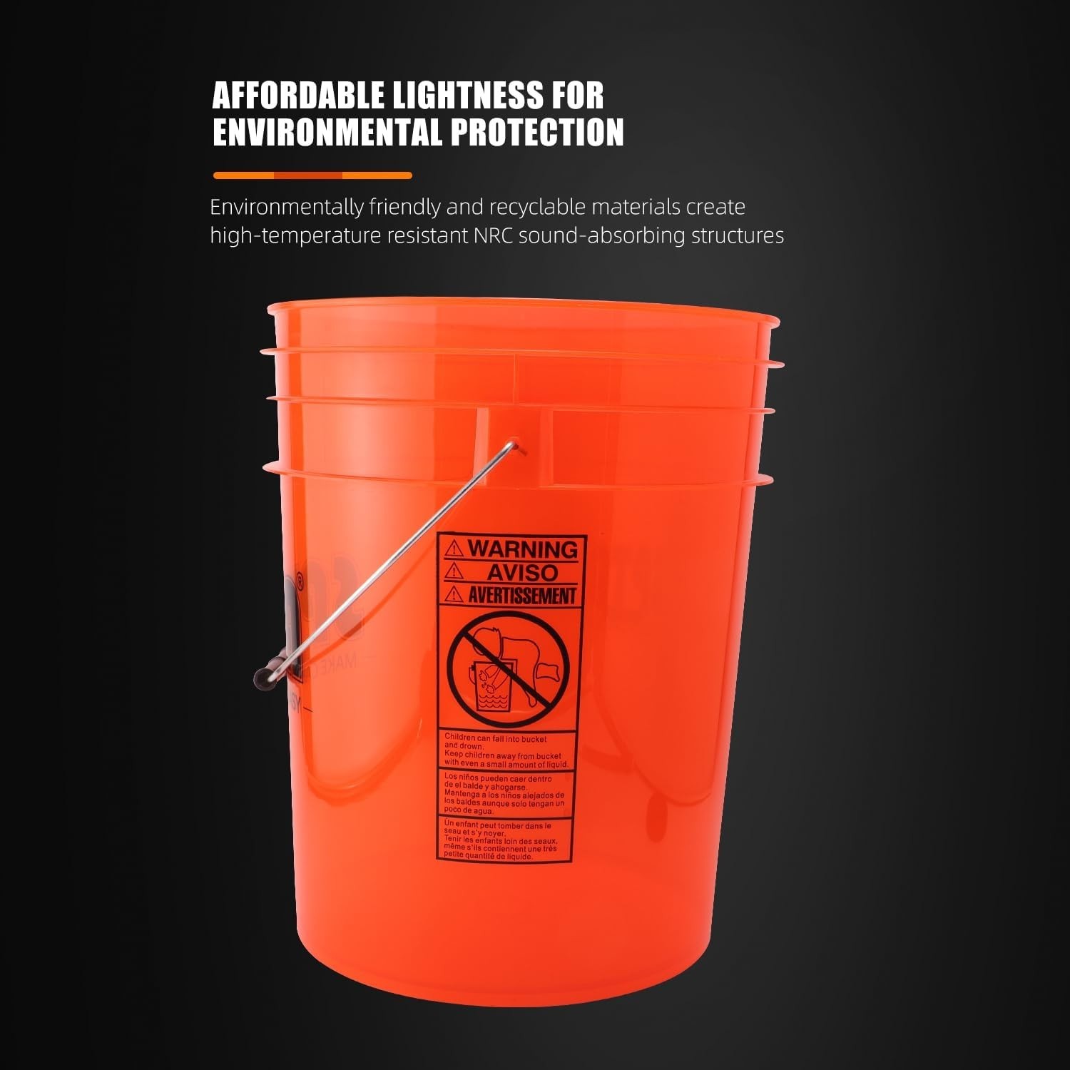 33Pcs Car Wash Bucket Set, 20L Scratch Free Detailing Bucket with Car Wash Fi