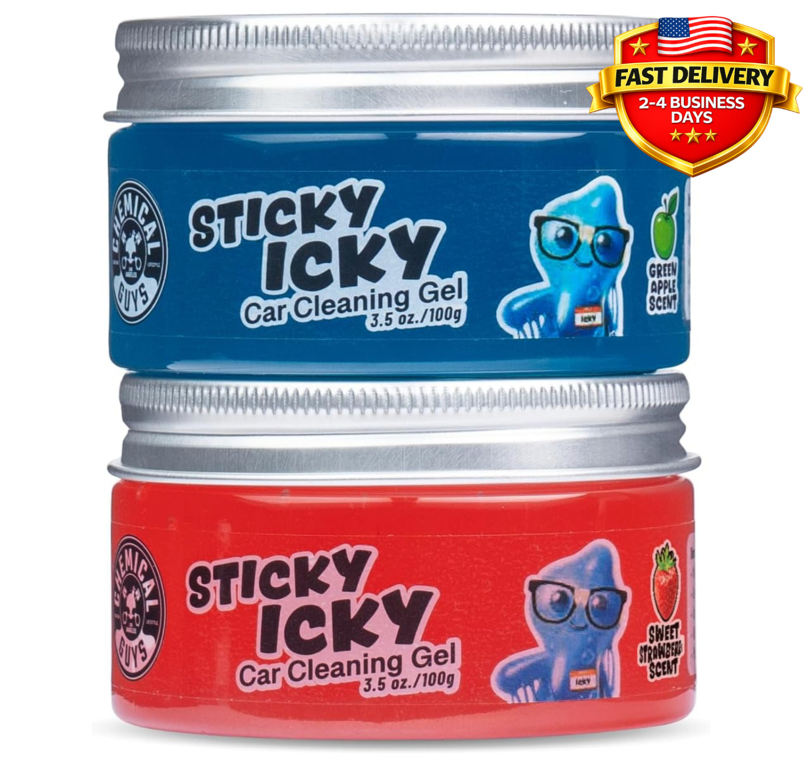Sticky Icky Car Cleaning Gel, Detailing Kit, Car Dust Crevice Cleaner