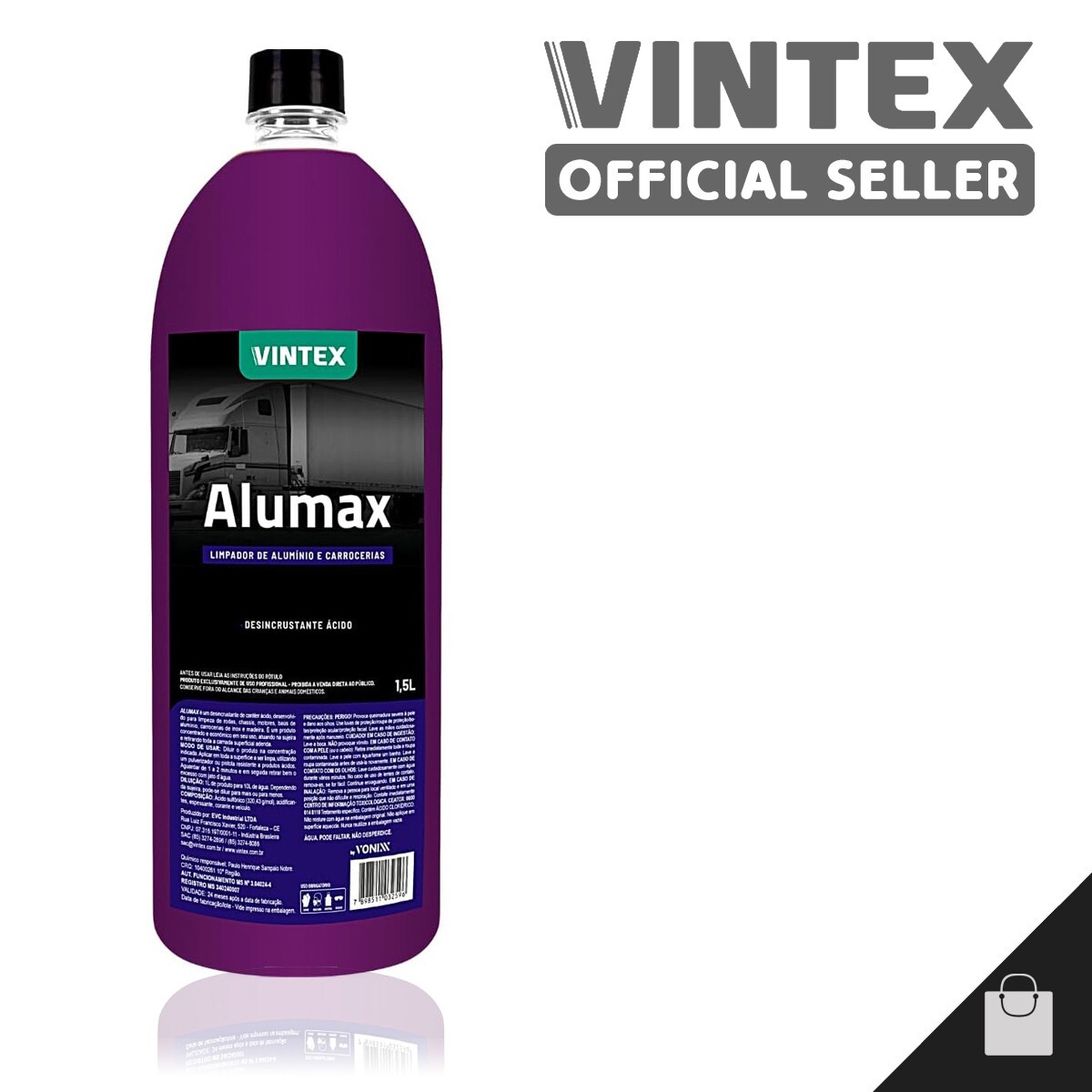Vintex Alumax High Performace Automotive Cleaning Car Maintenance Vonixx 51 oz