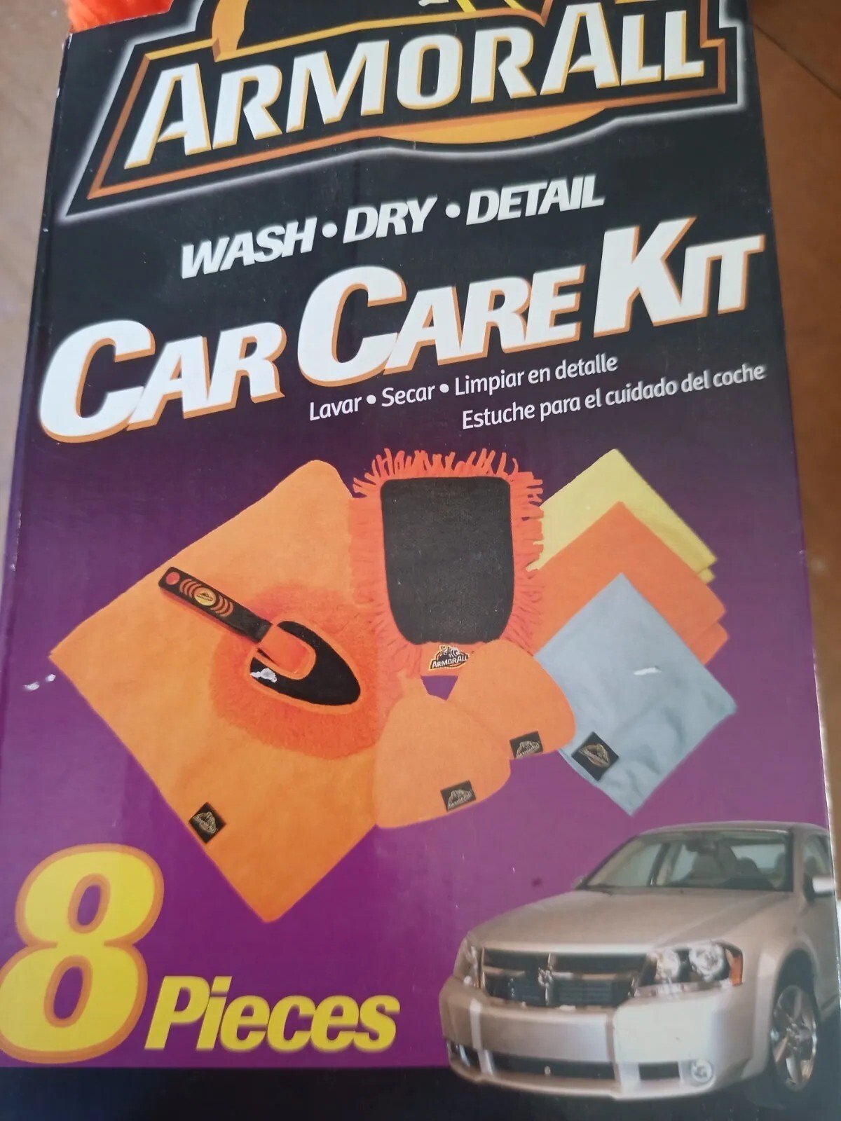 🎁 X-MAS 🎄 Armor All Wash Dry Detail 8 Piece Car Care Kit Christmas Gift 🎁 🎄