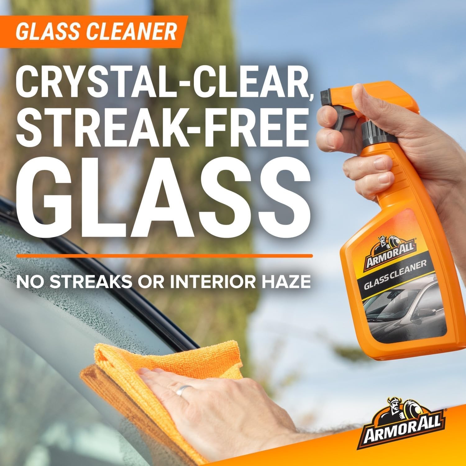 8-Piece Auto Appearance Kit: Tire Shine, Interior Cleaner & Glass Spray Included