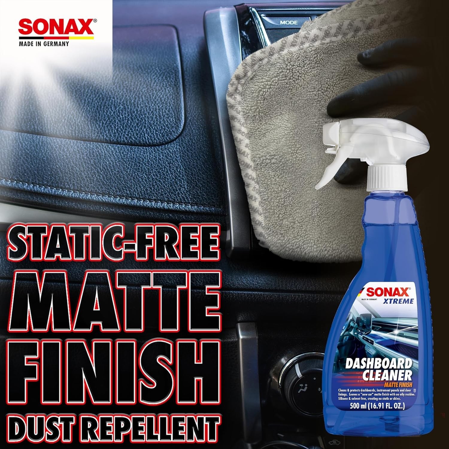 All-in-One Auto Cleaning Set: Leather, Glass & Upholstery Solutions