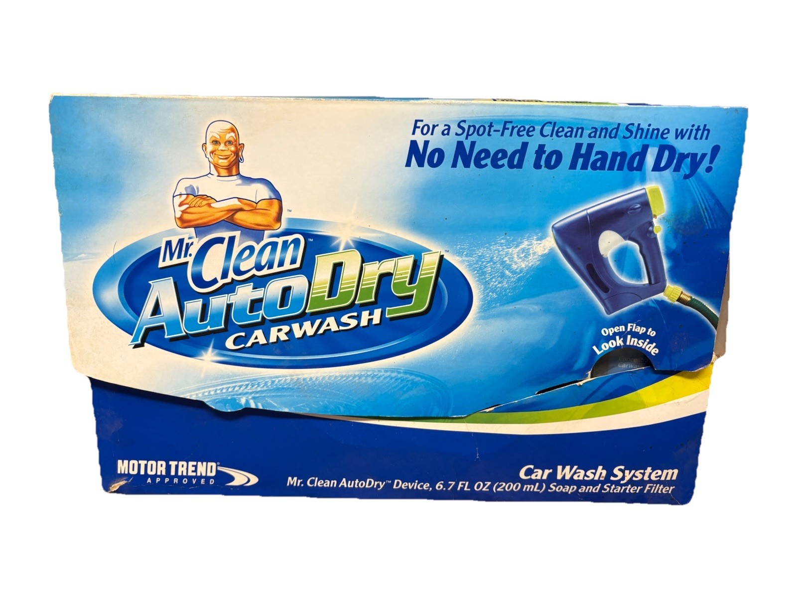 Mr. Clean AutoDry Carwash Car Wash System w/Soap and Starter Filter