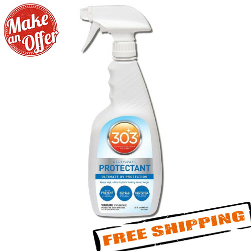 303 Products 30313 Aerospace Protectant 32oz. Spray Bottle for Vinyl and Leather