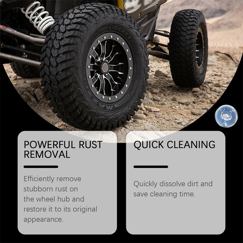 Iron Eraser Rust Remover Spray Car Wheel Paint Brake Dust Fast Cleaner New 2026