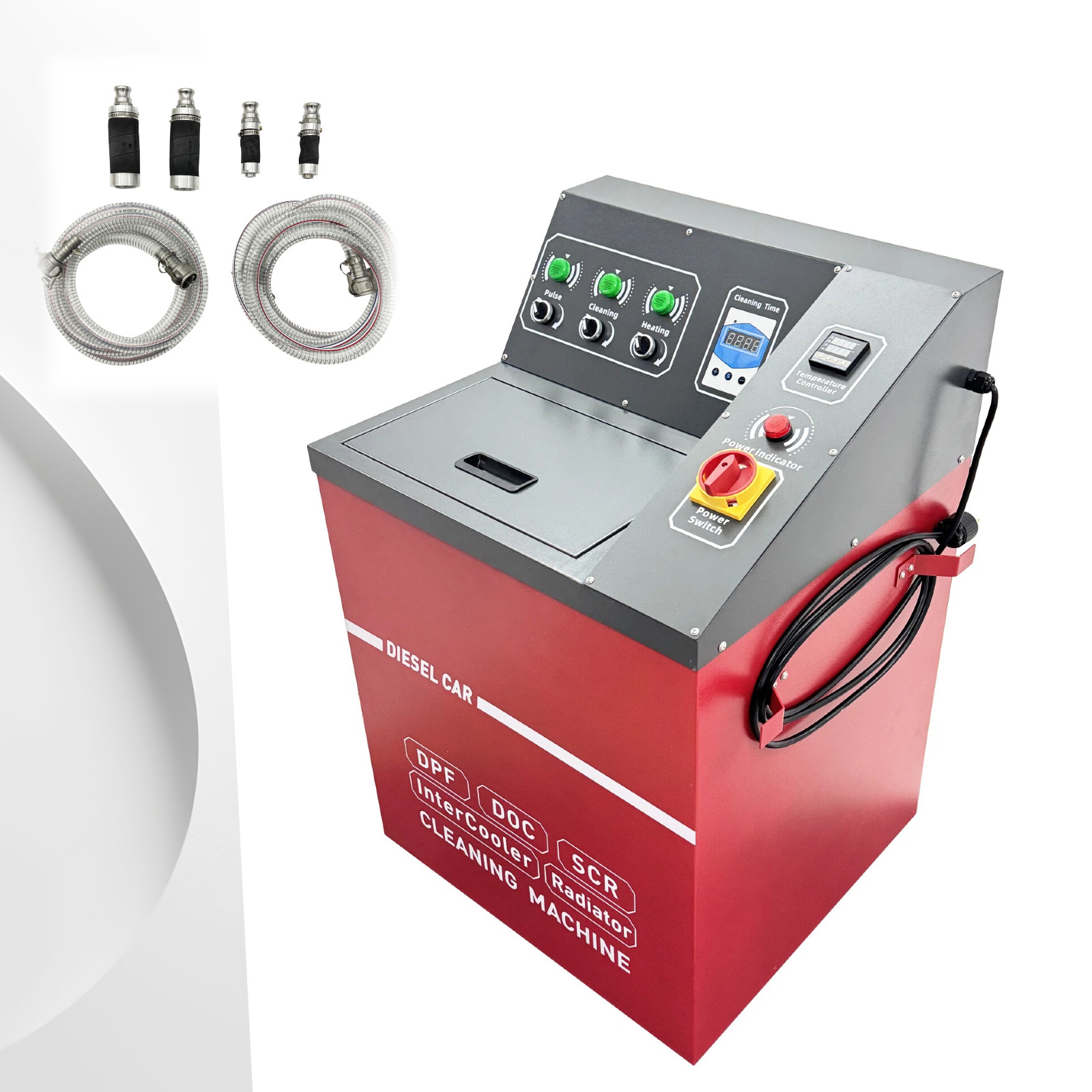220V 1PH Diesel Aftertreatment Washer for Exhaust Systems Water & Pulse Cleaning