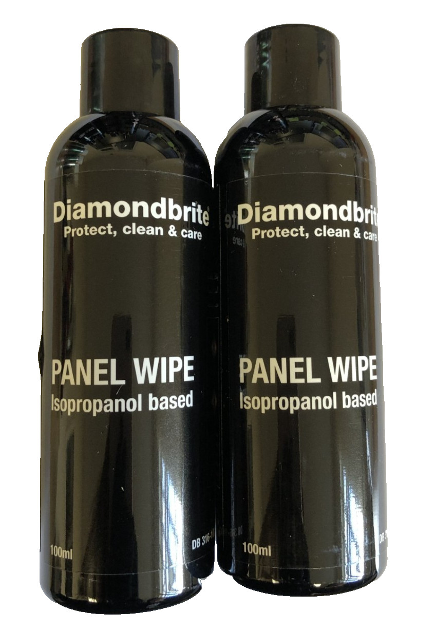 Diamondbrite Panel Wipe Spray 100ml Bottles x2