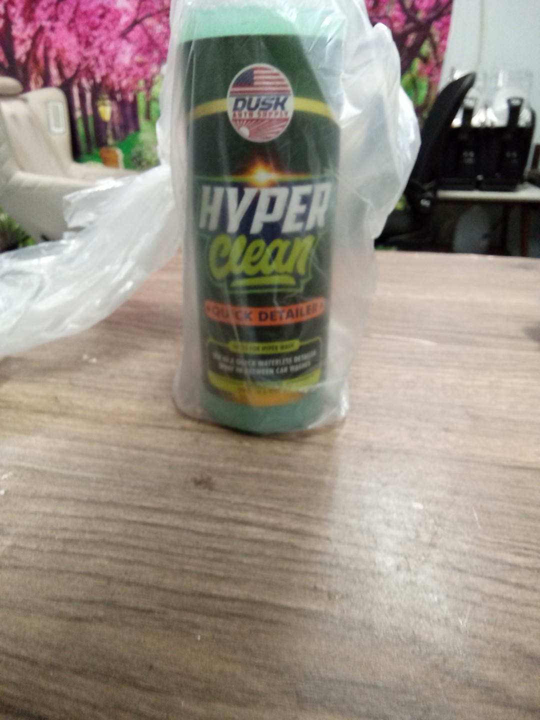 Hyper. Clean (16 fl. oz) Quick Waterless Detailer Spray for Car. 415