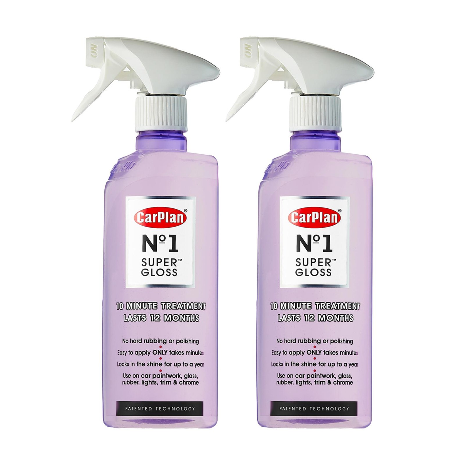 Car Paint No Wax Polish Gloss Valeting Spray Sealant Smooth Finish 600ml