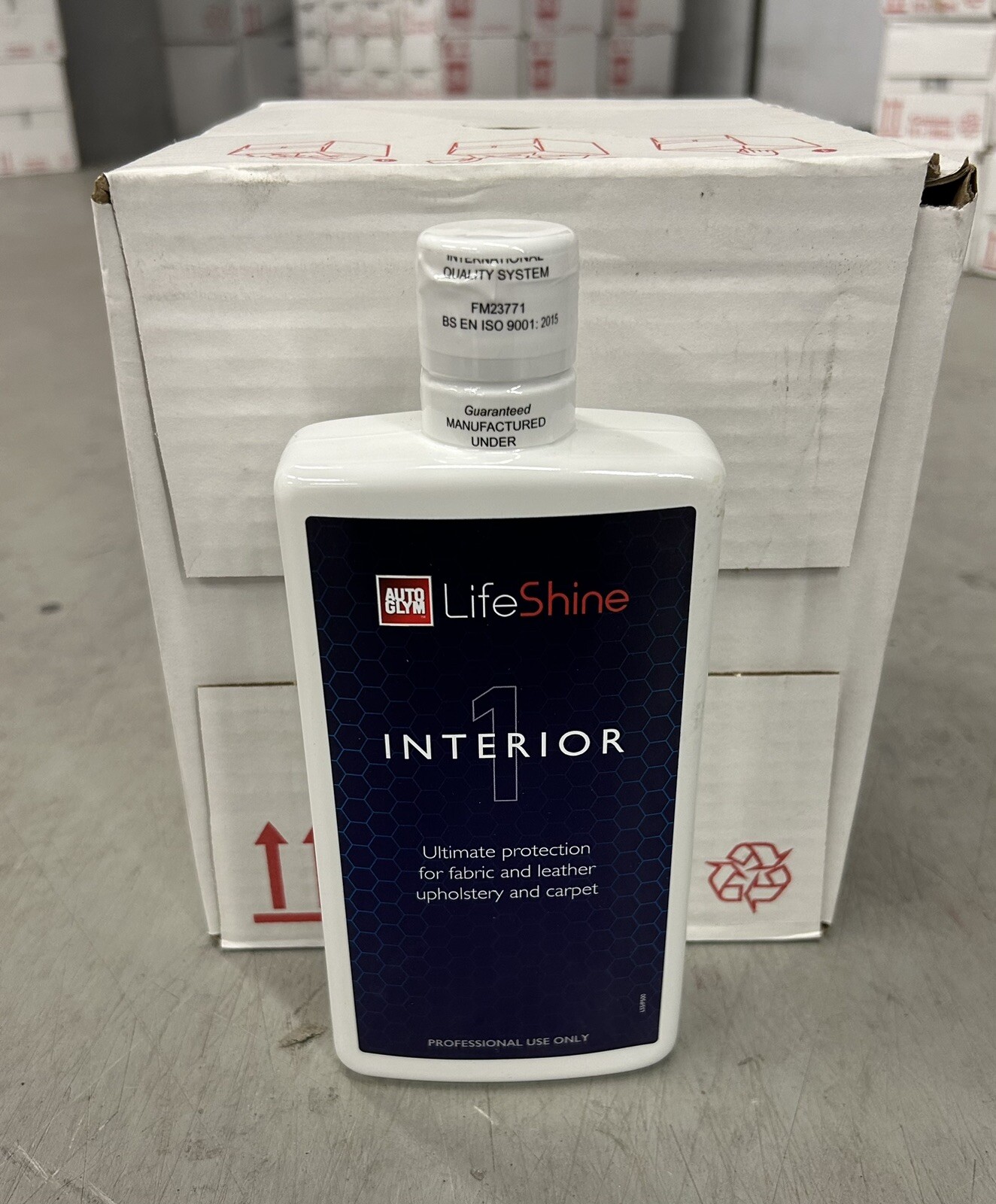 Box of 10 Autoglym Lifeshine Interior Protectant 500ml