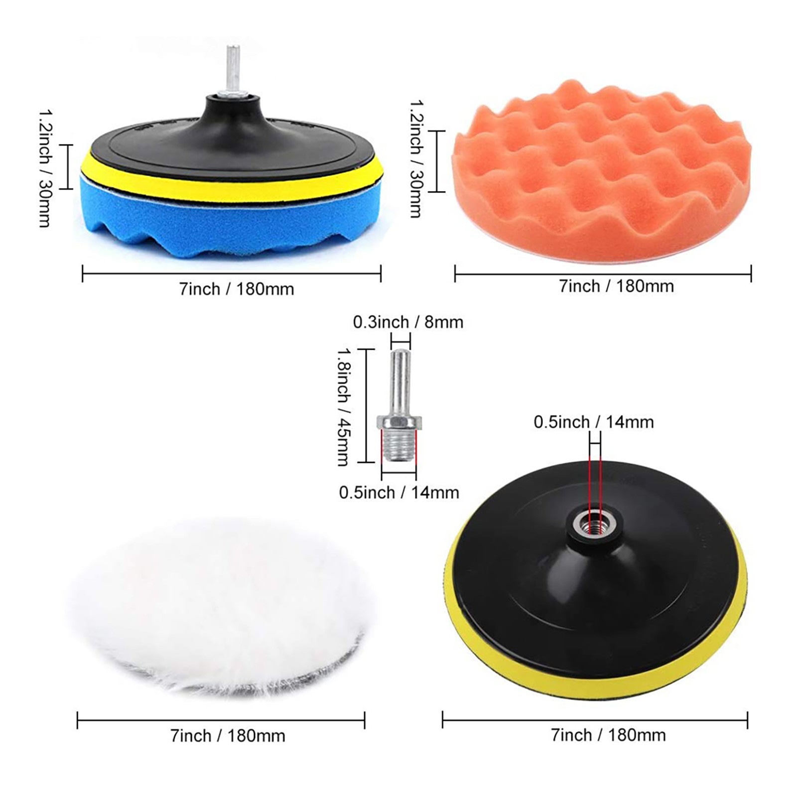 33pcs Car Cleaning Kit Interior Exterior Auto Detailing Wash Drill Brush Engine