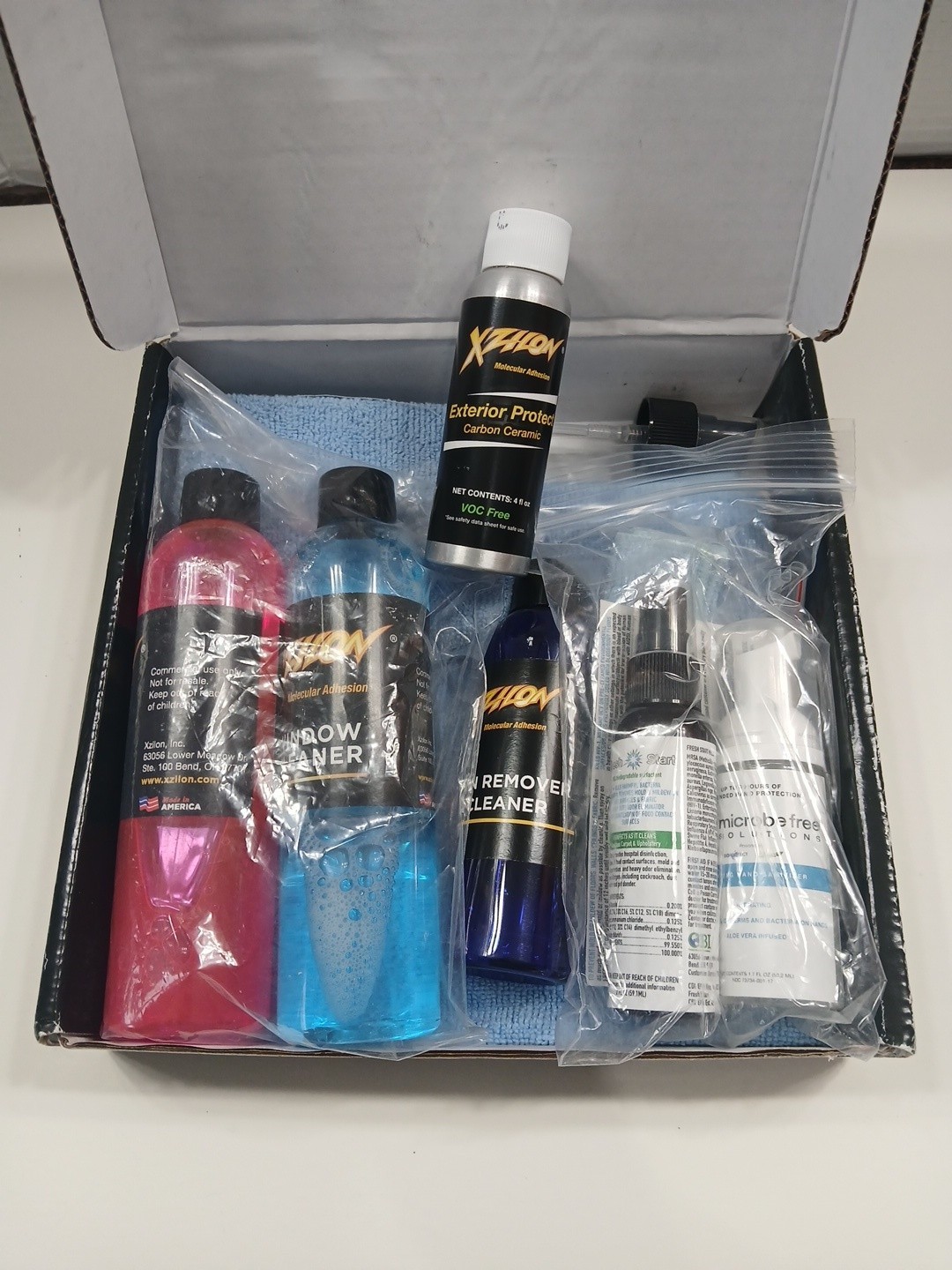 Xzilon Care kit Advanced Vehical Protection, Exterior And Interior Detailing Kit