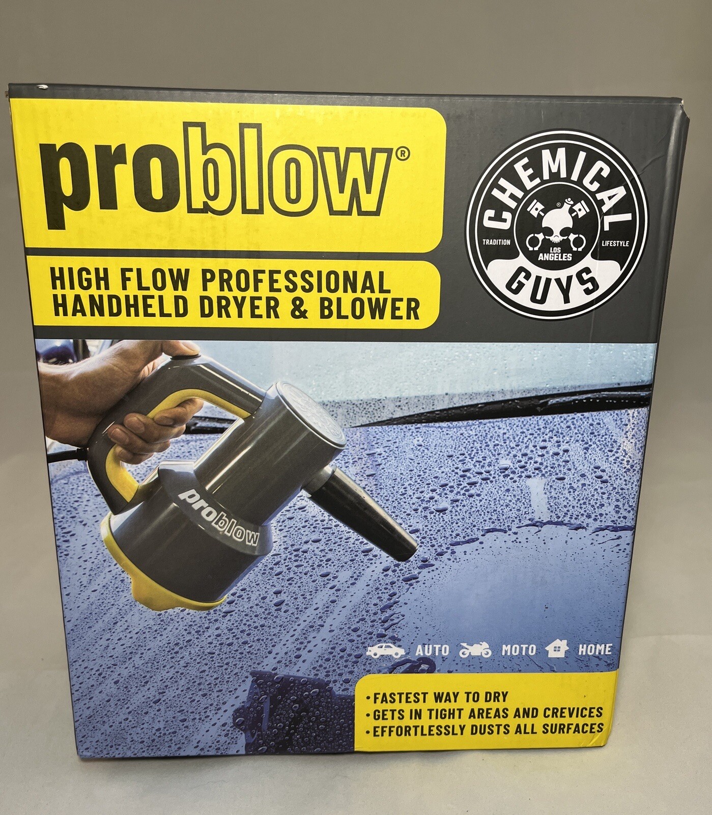Chemical Guys EQP403 – ProBlow High Flow Professional Handheld Dryer & Blower