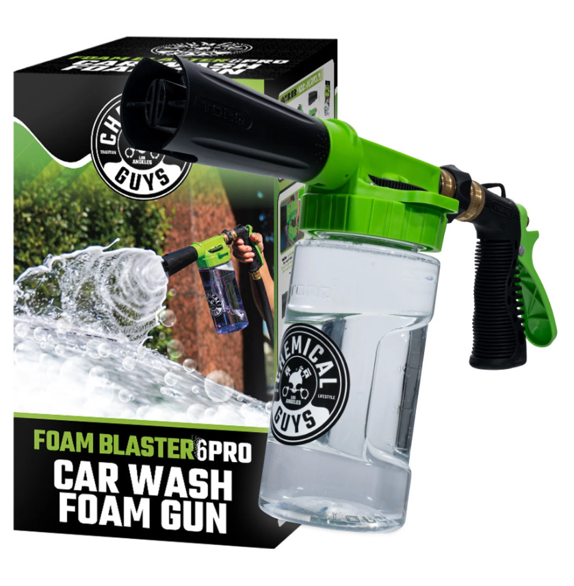Chemical Guys TORQ Foam Blaster 6 – Foam Cannon Garden Hose Attachment