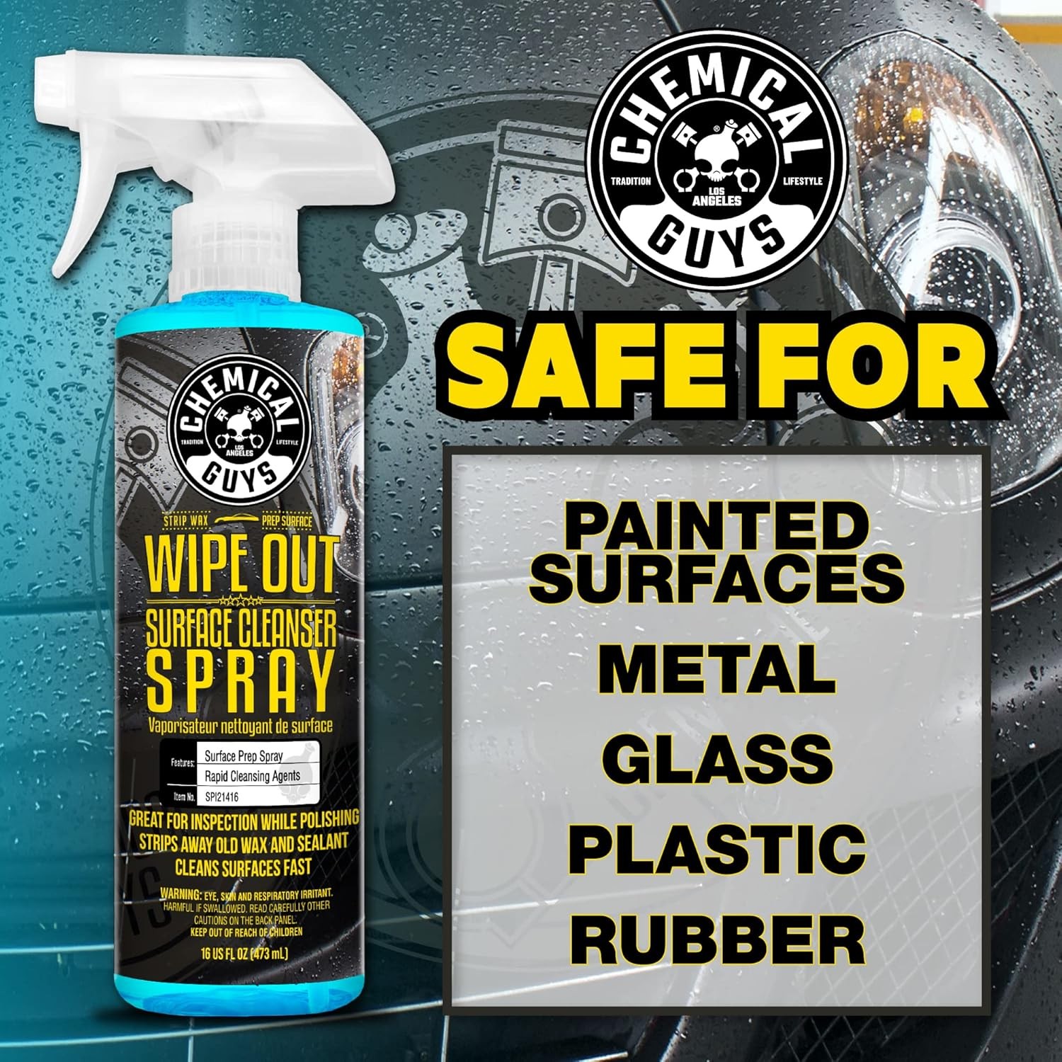Chemical Guys – Wipe Out Surface Cleanser Spray (16 oz) (2 Pack)