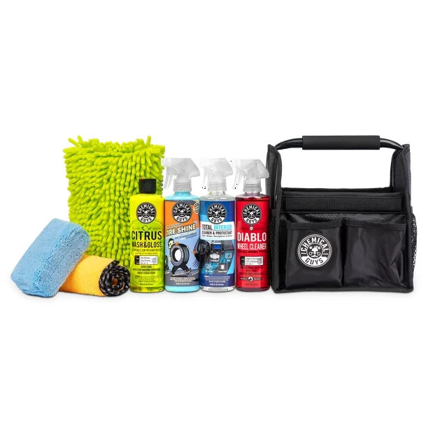 Chemical Guys Supreme Detailing Essentials Kit with Detailing Storage Caddy