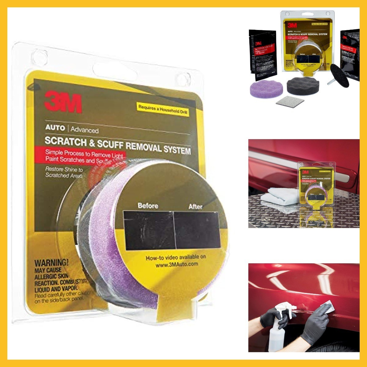 39071 Scratch Removal System 1 Pack Car