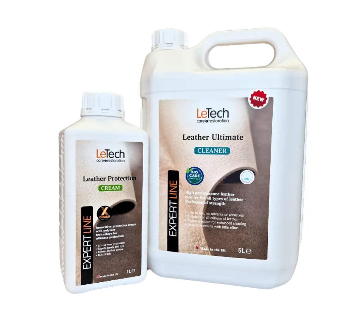LeTech Detailer Leather Care Kit – Professional Cleaning & Protection Set