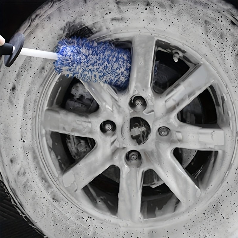 Car Wheel Rim Cleaning Brush – Soft Bristles for Deep Wheel Cleaning