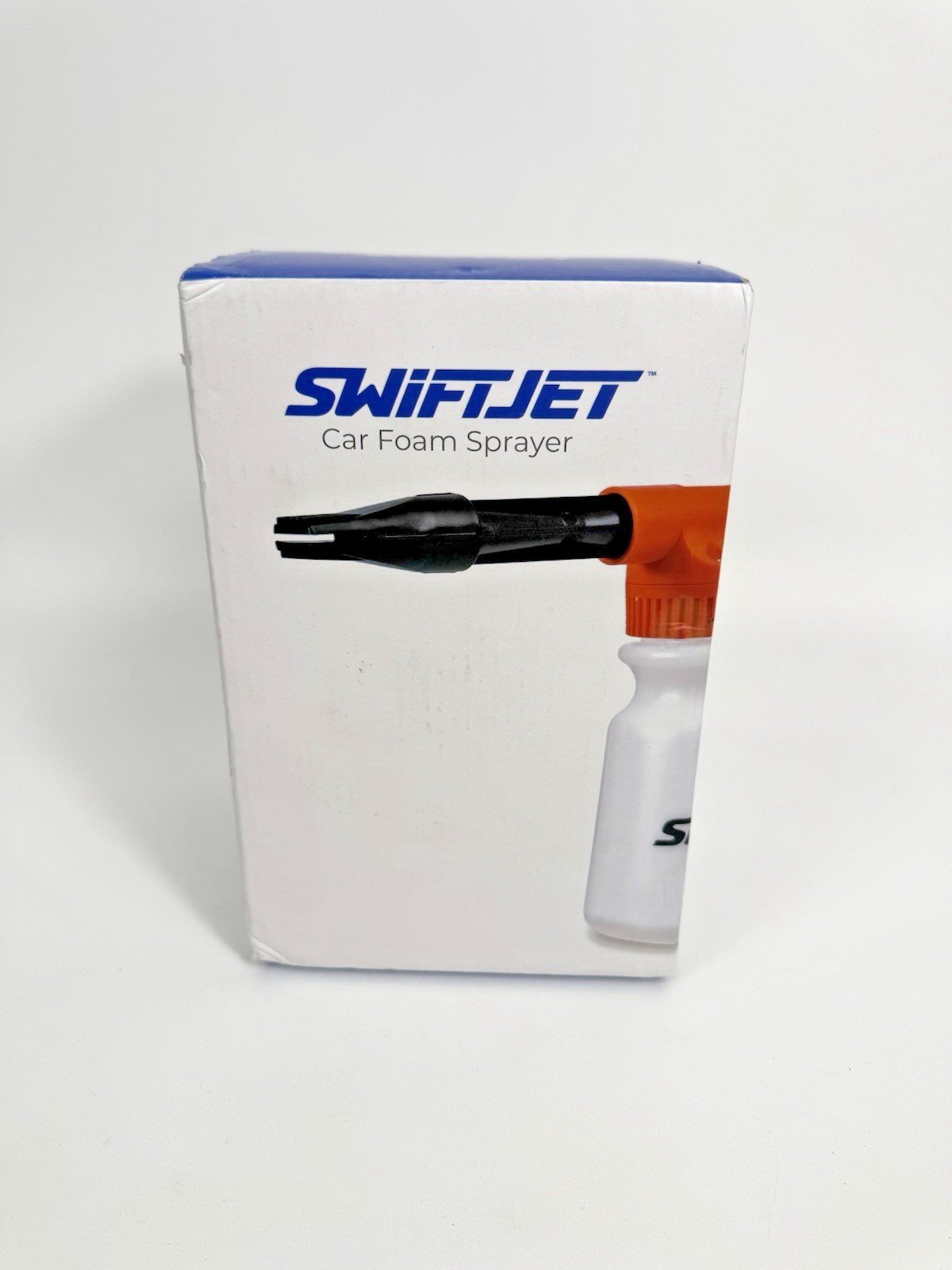 SwiftJet Car Wash Foam Gun Sprayer + Microfiber Mitt Garden Hose Blaster Spray