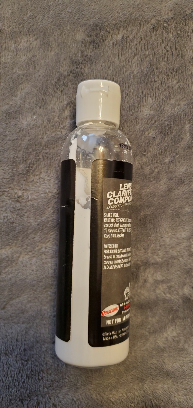 TURTLE WAX HEADLIGHT LENS RESTORER – OPENED BOX