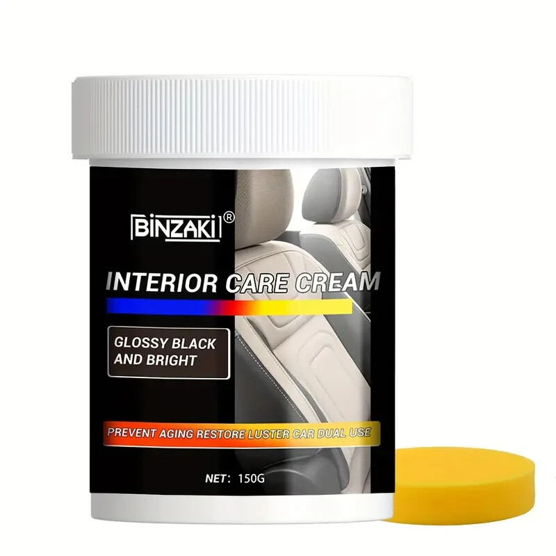 Car Interior Refurbishment Cream Plastic Restorer Polishing Leather Polish 150gm