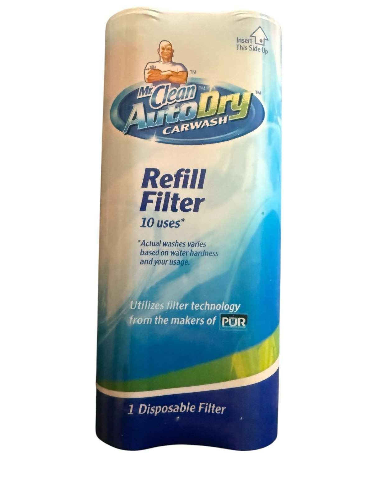 Mr. Clean Auto Dry Car Wash Refill Filter 10 Uses Disposable New Autodry Carwash