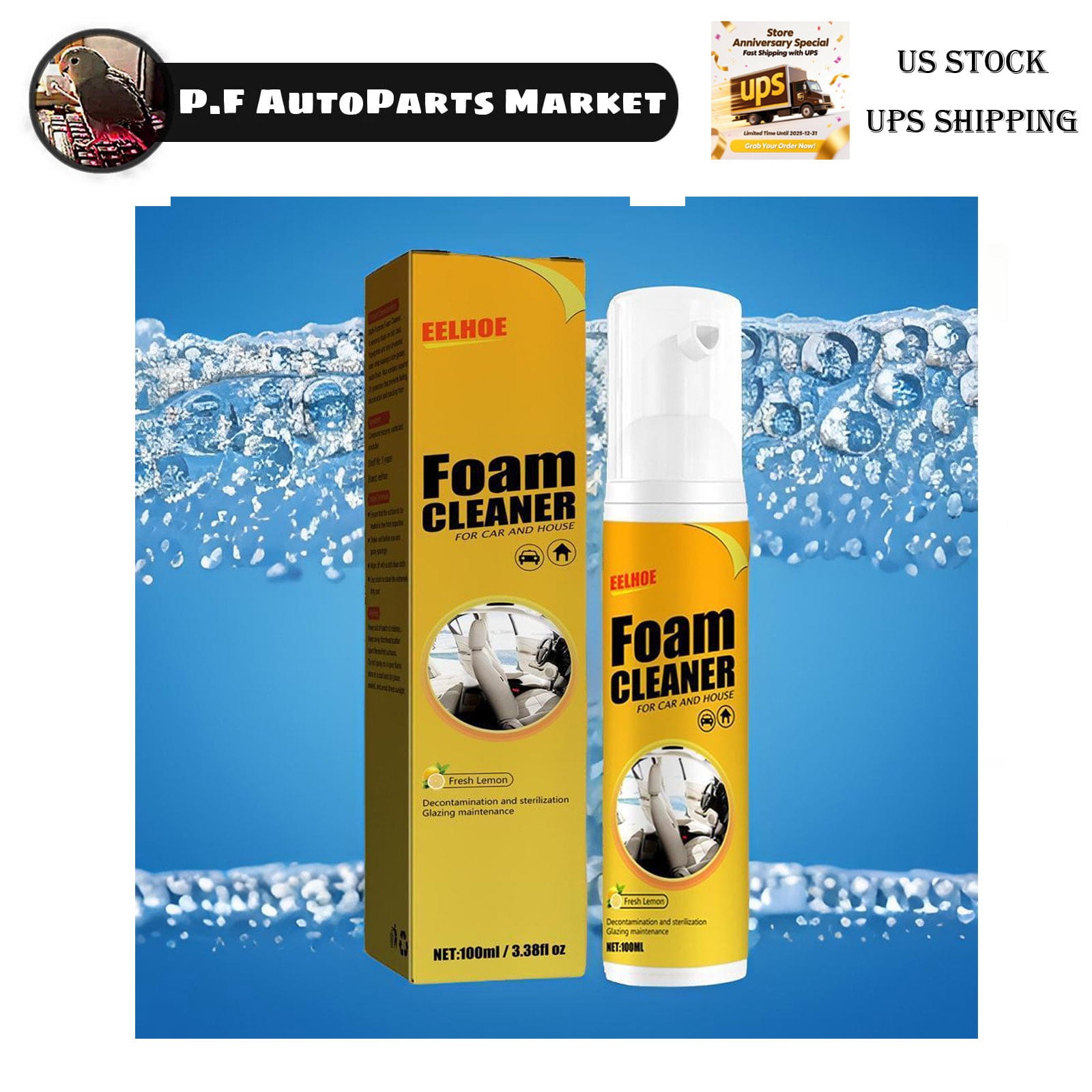​​Strong Foam Car Interior Cleaner With Surfactant And Emulsifier Safe