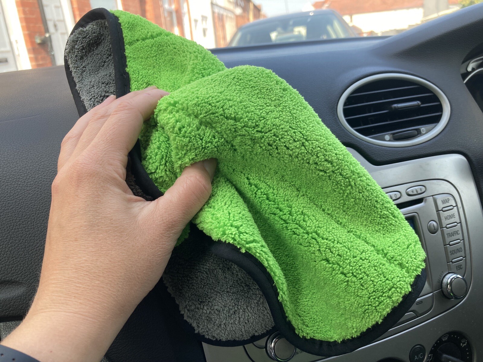 5xCar Waxing Towels Microfiber Super Thick Plush Cloth Washing Cleaning Drying