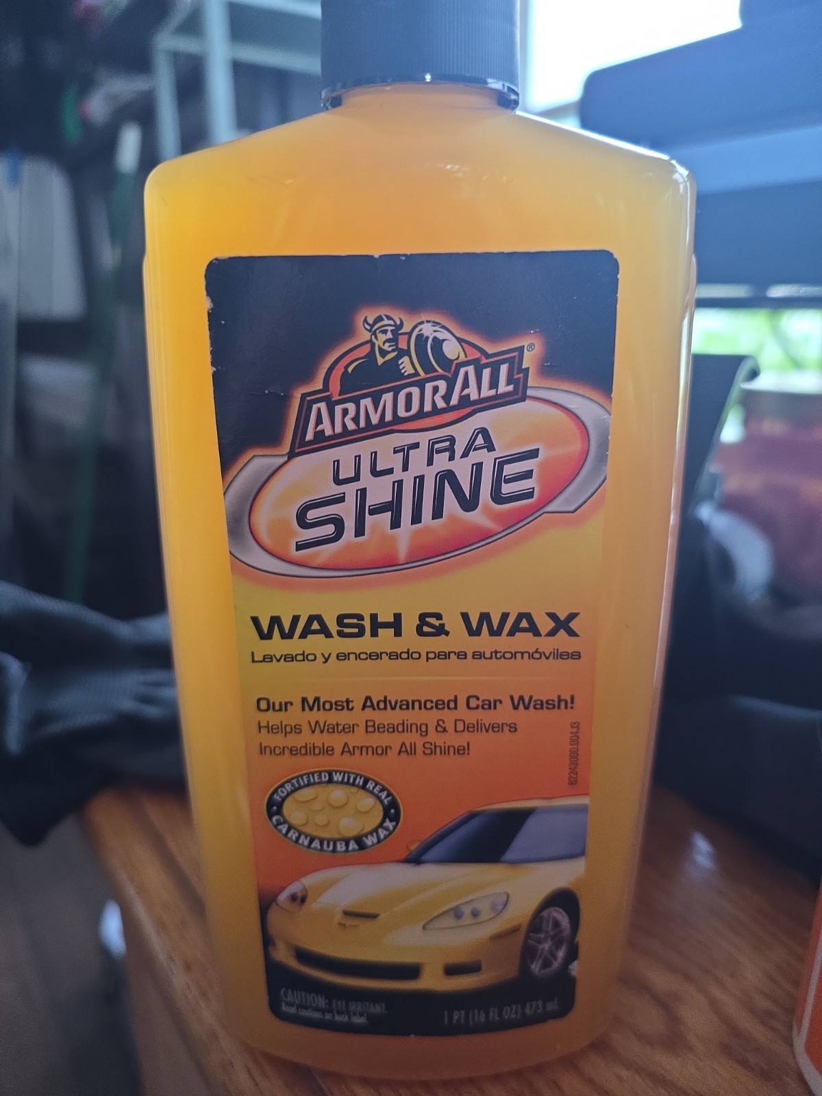 Original Formula Armor All Ultra Shine Car Wash & Carnival Wax 16 Oz Sealed