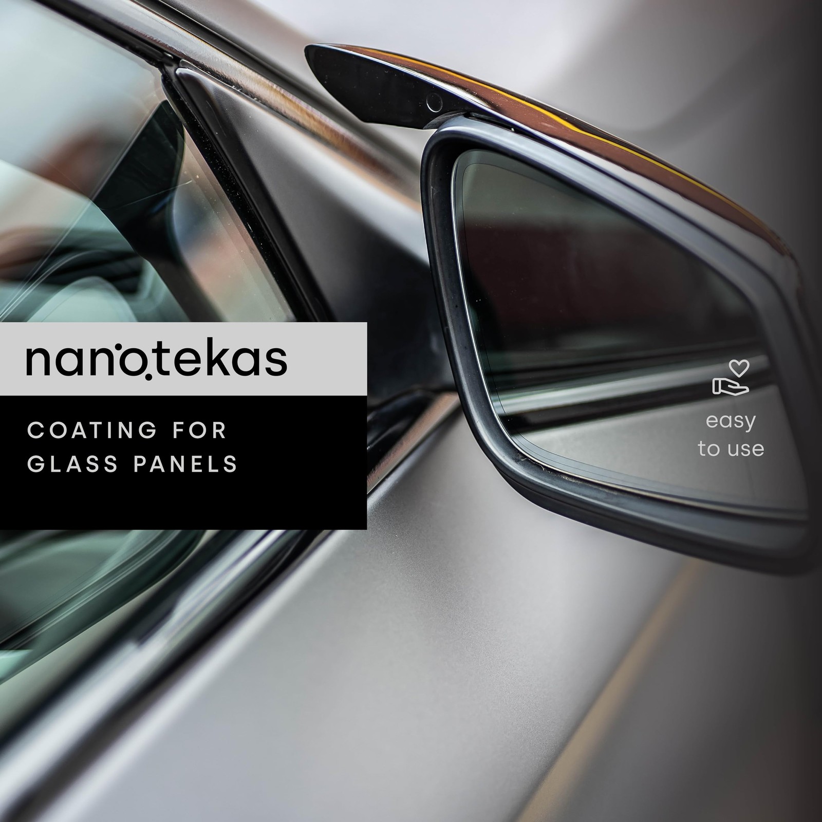 Nanotekas Ceramic Coating for Cars – Nano Wiper Auto 3.38 Fl Oz (Pack of 1)