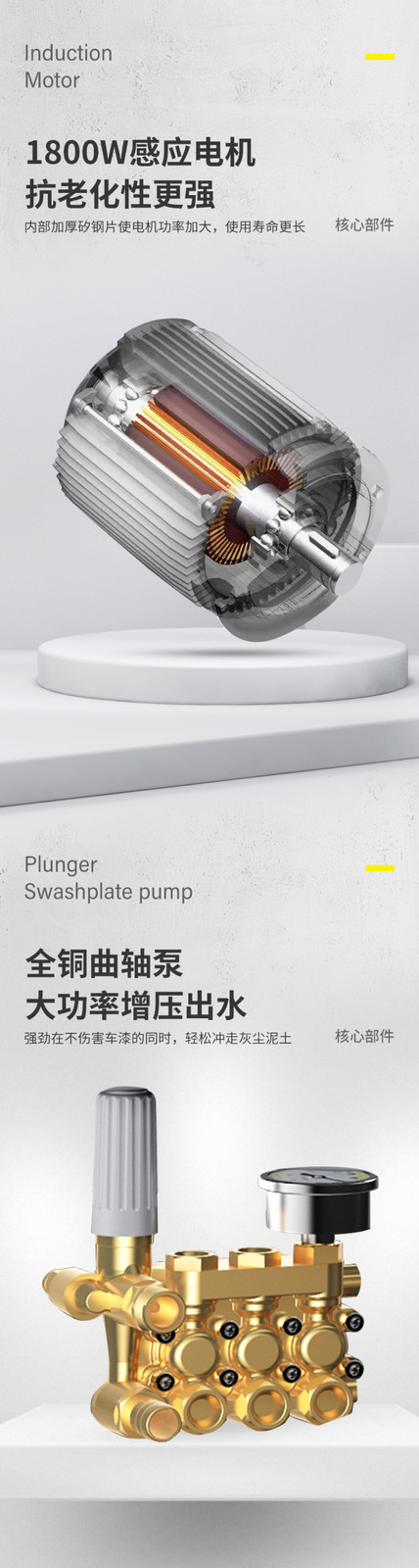220V Ultra-High Pressure Car Washing Machine Portable Household Washing Machine