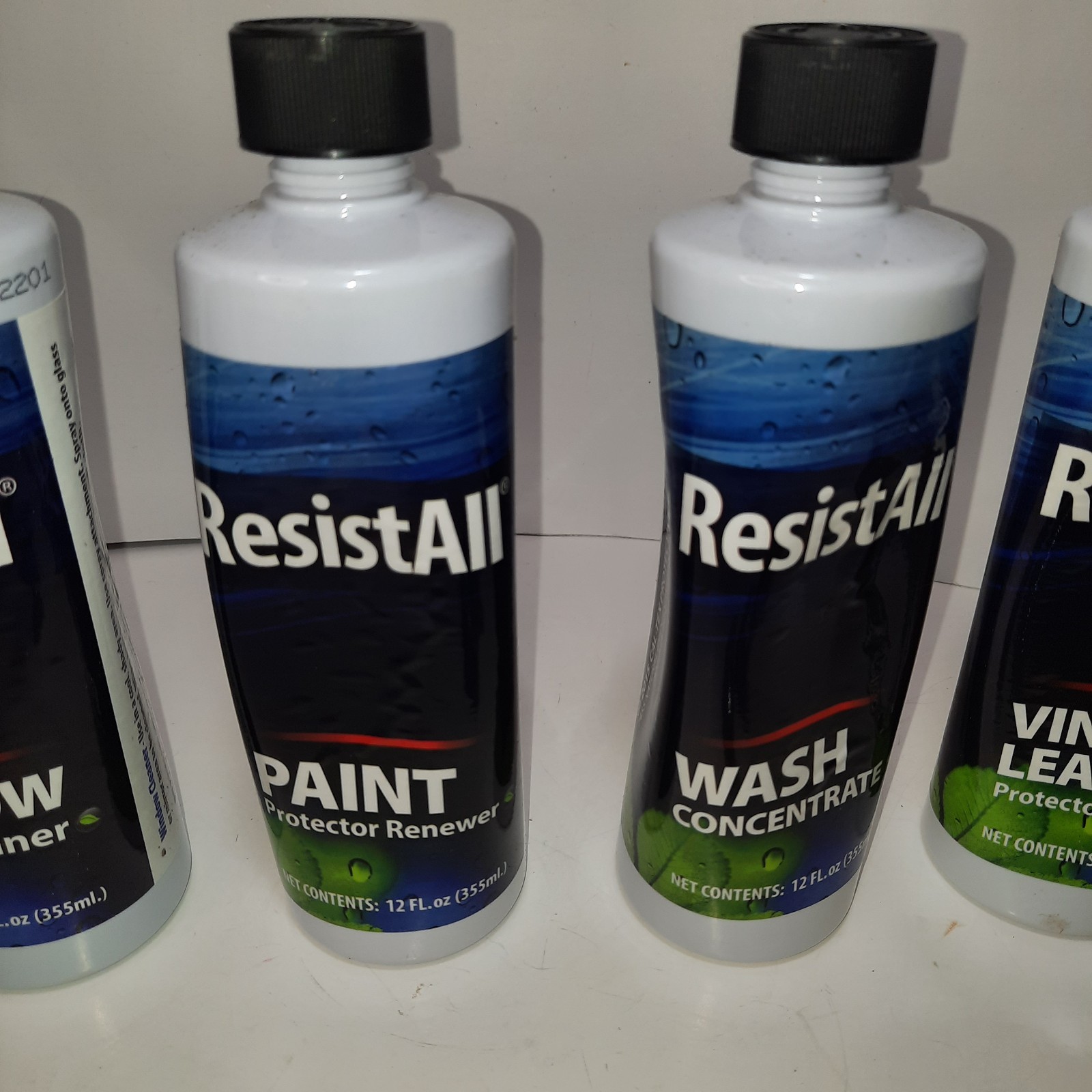 2015 Resist All Customer Care Kit for Cleaning Car, New but Dented Bottles