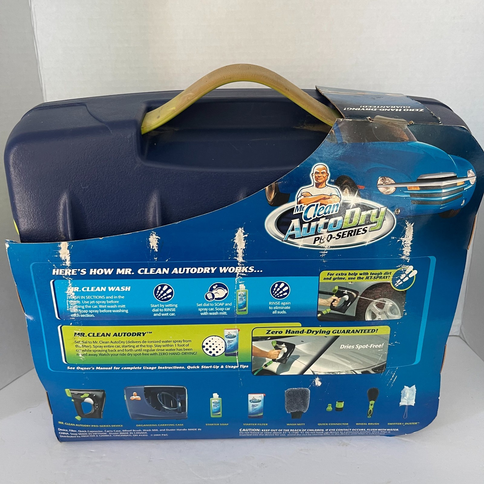 Mr. Clean Auto Dry PRO SERIES All-In-One Car Wash Kit in the Case 2003